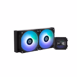 Zalman ALPHA2 A24 BLACK sistema di raffreddamento per computer Processore Raffreddatore di liquidi tutto in uno Nero - Vista aggiuntiva 3