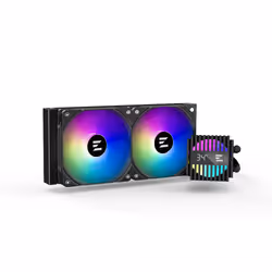 Zalman ALPHA2 A24 BLACK sistema di raffreddamento per computer Processore Raffreddatore di liquidi tutto in uno Nero - Vista aggiuntiva 4