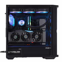 Zalman Z10 PLUS computer case Midi Tower Nero - Vista aggiuntiva 6