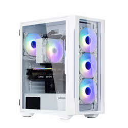 Zalman I3 NEO TG WHITE computer case Midi Tower Bianco - Vista aggiuntiva 2