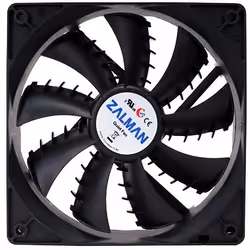 Zalman ZM-F3(SF), Ventilatore, 12 cm, 1200 Giri/min, Nero