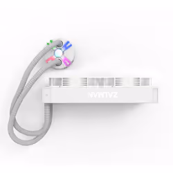 Zalman Reserator5 Z24 ARGB WHITE Processore Raffreddatore di liquidi tutto in uno 12 cm Bianco - Vista aggiuntiva 3