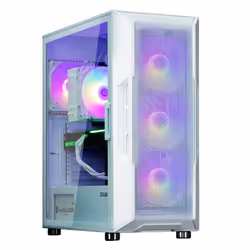 Zalman I3 NEO ARGB WHITE computer case Midi Tower Bianco