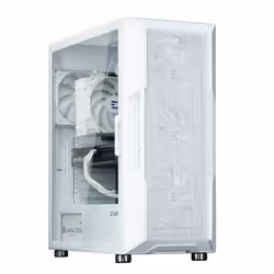 Zalman I3 NEO ARGB WHITE computer case Midi Tower Bianco - Vista aggiuntiva 4