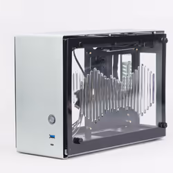Zalman M2 Mini-Silver Mini Tower Argento - Vista aggiuntiva 7