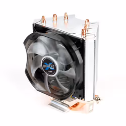 Zalman CNPS7X LED sistema di raffreddamento per computer Processore Refrigeratore 9,2 cm Nero, Argento - Vista aggiuntiva 2