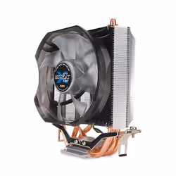 Zalman CNPS7X LED sistema di raffreddamento per computer Processore Refrigeratore 9,2 cm Nero, Argento - Vista aggiuntiva 3