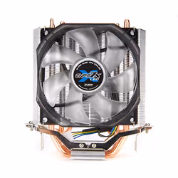 Zalman CNPS7X LED sistema di raffreddamento per computer Processore Refrigeratore 9,2 cm Nero, Argento - Vista aggiuntiva 4