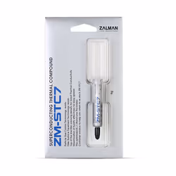 Zalman ZM-STC7, 7,2 W/m·K, 2,6 g/cm³, Ossido di zinco, Silicone, Grigio, 220 Pa.s, 117,4 mm