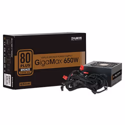 Zalman ZM650-GVII alimentatore per computer 650 W 20+4 pin ATX ATX Nero - Vista aggiuntiva 4