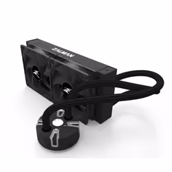 Zalman Reserator5 Z24 Black CPU Liquid Cooler 240mm Radiator 2 x SF120 ARGB fan Processore Raffreddatore di liquidi tutto in uno 12 cm Nero