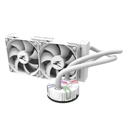 Zalman RESERATOR5 Z24 WHITE sistema di raffreddamento per computer Circuiti integrati 12 cm Bianco