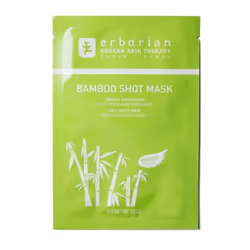 Erborian Bamboo Shot Mask, Maschera idratante, Donna, Purificante, Fogli, 15 g, Aqua/Acqua - Glicerina - Butilglicolo - Alcol ...