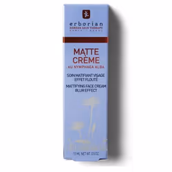 Erborian Matte Cream 15ml, Pelle normale, 15 ml, Crema (colore), Tubo, Restringimento dei pori, Opaco