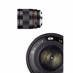 Samyang 35mm F1.2 ED AS UMC CS Sony E SLR Obiettivo ampio Nero - Vista aggiuntiva 4
