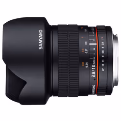 Samyang 10mm F2.8 ED AS NCS CS Samsung NX SLR Obiettivo super ampio Nero - Vista aggiuntiva 4