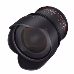 Samyang 10mm T3.1 ED AS NCS CS VDSLR SLR Obiettivo ultra-ampio Nero