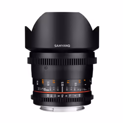 Samyang 10mm T3.1 VDSLR ED AS NCS CS II SLR Obiettivo ultra-ampio Nero - Vista aggiuntiva 4