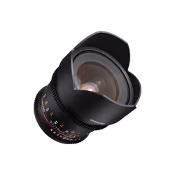 Samyang 10mm T3.1 VDSLR ED AS NCS CS II SLR Obiettivo ampio Nero - Vista aggiuntiva 4
