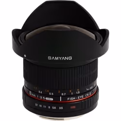 Samyang 8mm f/3.5 Asph IF MC Fisheye CSII SLR Obiettivo fish-eye ampio Nero - Vista aggiuntiva 4