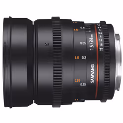 Samyang 24mm T1.5 VDSLR ED AS IF UMC II SLR Obiettivo ampio Nero - Vista aggiuntiva 5