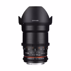 Samyang 35mm T1.5 VDSLR AS UMC II SLR Obiettivo ampio Nero - Vista aggiuntiva 4