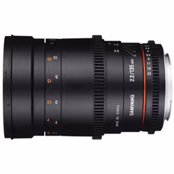 Samyang 135MM T2.2 VDSLR Pentax SLR Teleobiettivo Nero
