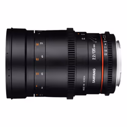 Samyang 135mm T2.2 VDSLR ED UMC Teleobiettivo Nero - Vista aggiuntiva 4
