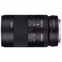Samyang 100mm F2.8 ED UMC Macro SLR Obiettivi macro Nero