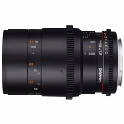 Samyang 100mm T3.1 VDSLR ED UMC MACRO SLR Teleobiettivo macro Nero - Vista aggiuntiva 5