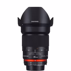 Samyang 35 mm f/1.4 AS UMC, Obiettivo ampio, 12/10