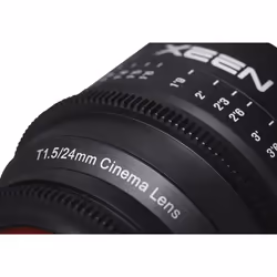 Samyang XEEN 24mm T1.5 Cinema Lens, PL Mount SLR Obiettivi per cinema Nero - Vista aggiuntiva 4