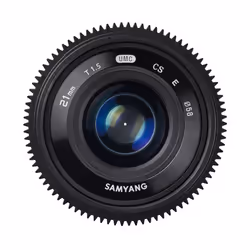 Samyang 21mm T1.5 ED AS UMC CS MILC Obiettivo ampio Nero - Vista aggiuntiva 6