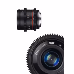 Samyang 21mm T1.5 ED AS UMC CS, Fujifilm X SLR Obiettivo ampio Nero - Vista aggiuntiva 4