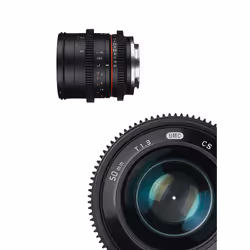 Samyang 50mm T1.3 AS UMC CS, Fujifilm X SLR Obiettivi standard Nero - Vista aggiuntiva 4