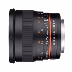 Samyang 50mm F1.4 AS UMC SLR Nero - Vista aggiuntiva 5