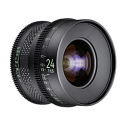 Samyang XEEN CF 24mm T1.5, Sony E MILC Obiettivi per cinema Nero