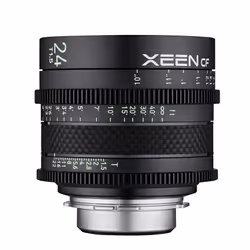 Samyang XEEN CF 24mm T1.5, Sony E MILC Obiettivi per cinema Nero