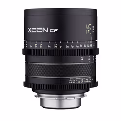 Samyang XEEN CF 35mm T1.5, Sony E MILC Obiettivi per cinema Nero