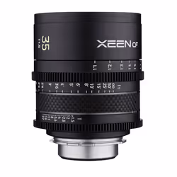 Samyang XEEN CF 35mm T1.5, Sony E MILC Obiettivi per cinema Nero