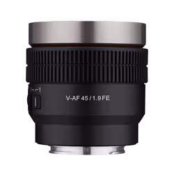 Samyang SYCAF45-NEX, Obiettivi per cinema, Sony E, Messa a fuoco automatica