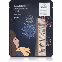 La maschera viso in tessuto Skin79 Seoul Girl’s Beauty Secret è realizzata con cotone perfettamente aderente e morbido. Ti co ...