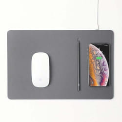 POUT Mouse pad with high-speed wireless charging HANDS 3 PRO dust gray Grigio