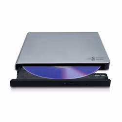 Hitachi-LG Slim Portable DVD-Writer lettore di disco ottico DVD±RW Argento - Vista aggiuntiva 4