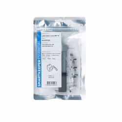 Smartkeeper NC03PKBK, Bloccaporte + chiave, RJ-45, Nero, 1 pz, Sacchetto di politene, 130 mm
