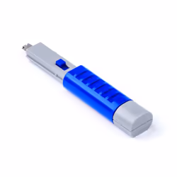 Smartkeeper NC03PKDB clip sicura Bloccaporte + chiave RJ-45 Blu 1 pz