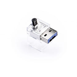 Smartkeeper NC03P1DB clip sicura Bloccaporte RJ-45 Blu 12 pz