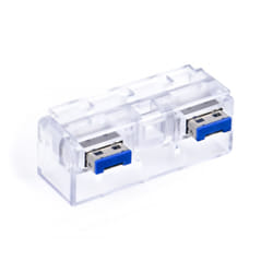 Smartkeeper CSK-NM10/P4 clip sicura Bloccaporte RJ-45 Trasparente Plastica 1 pz
