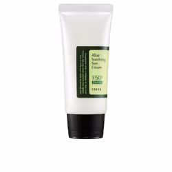 Crema solare lenitiva all’aloe SPF50+