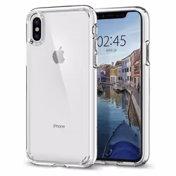 Spigen Ultra Hybrid, Cover, Apple, iPhone X, 14,7 cm (5.8"), Trasparente
